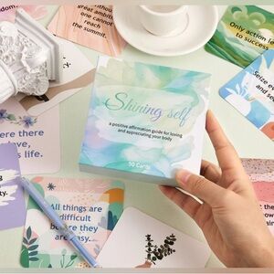 Shining Self Positive Affirmation Cards 50 Pack NEW